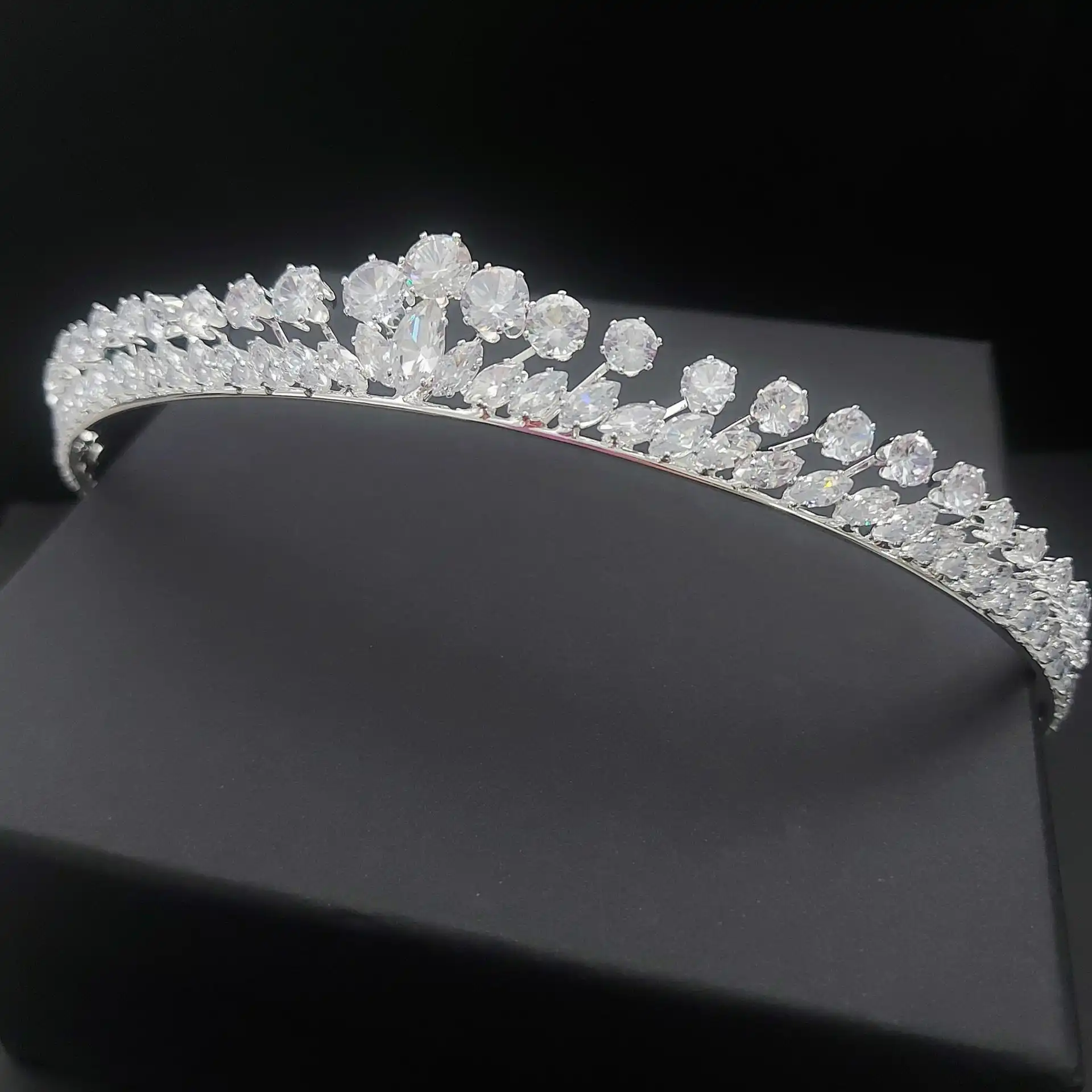 Νυφικό headpiece Zircon 2 cm
