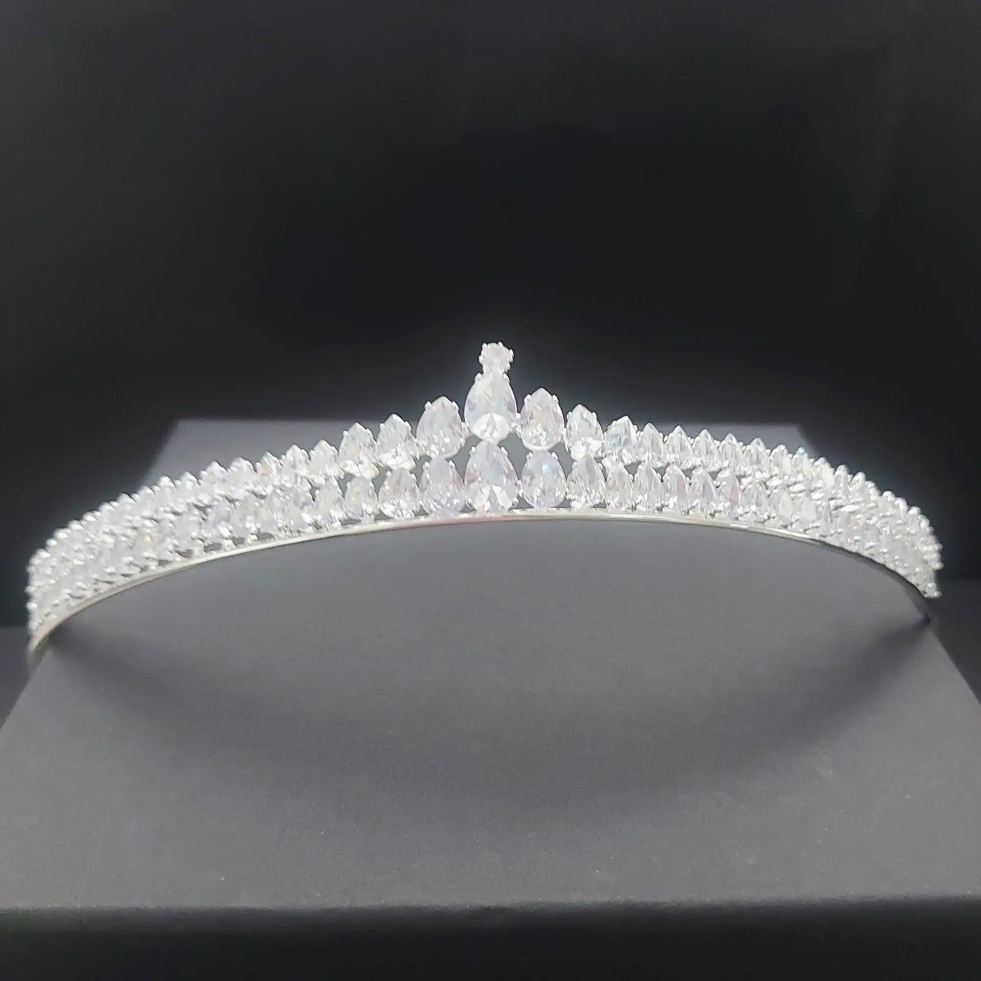 Νυφικό headpiece Zircon 2.5 cm