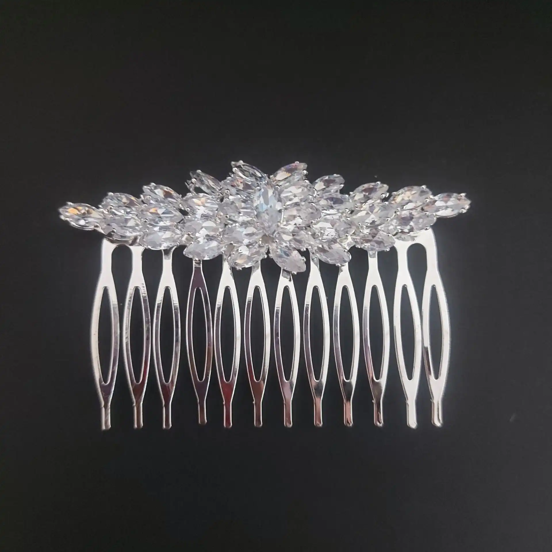Νυφικό  χτενάκι μαλλιών Zircon 6/7 cm