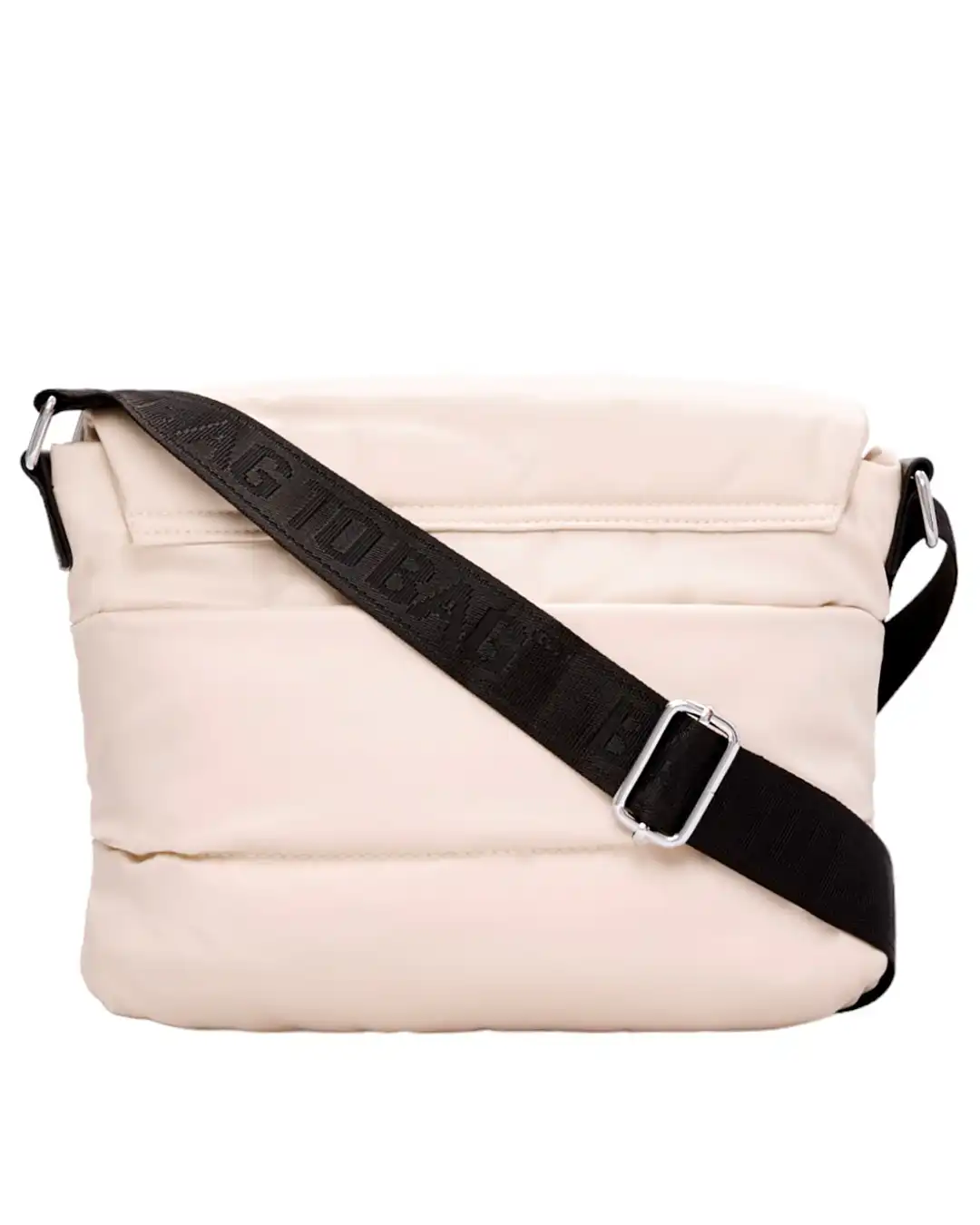 Τσάντα χιαστι με αδιάβροχο ύφασμα-KX2235 - Μπέζ