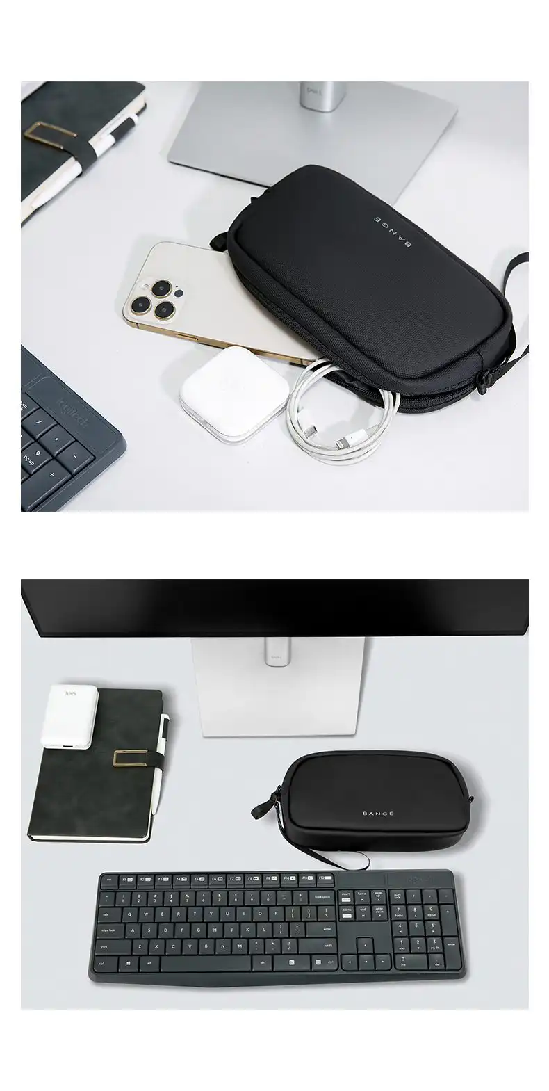 Θήκη οργάνωσης καλωδίων Bange 3066 μαύρο