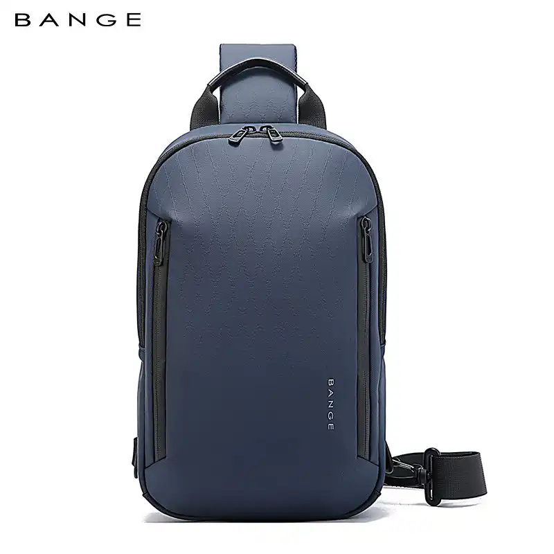 Τσαντάκι Στήθους Bange 3077 μπλε