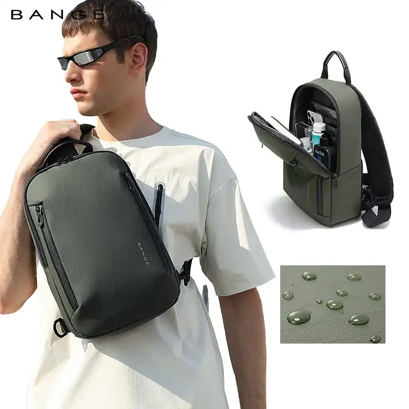 Τσαντάκι Στήθους Bange 3077 χακί