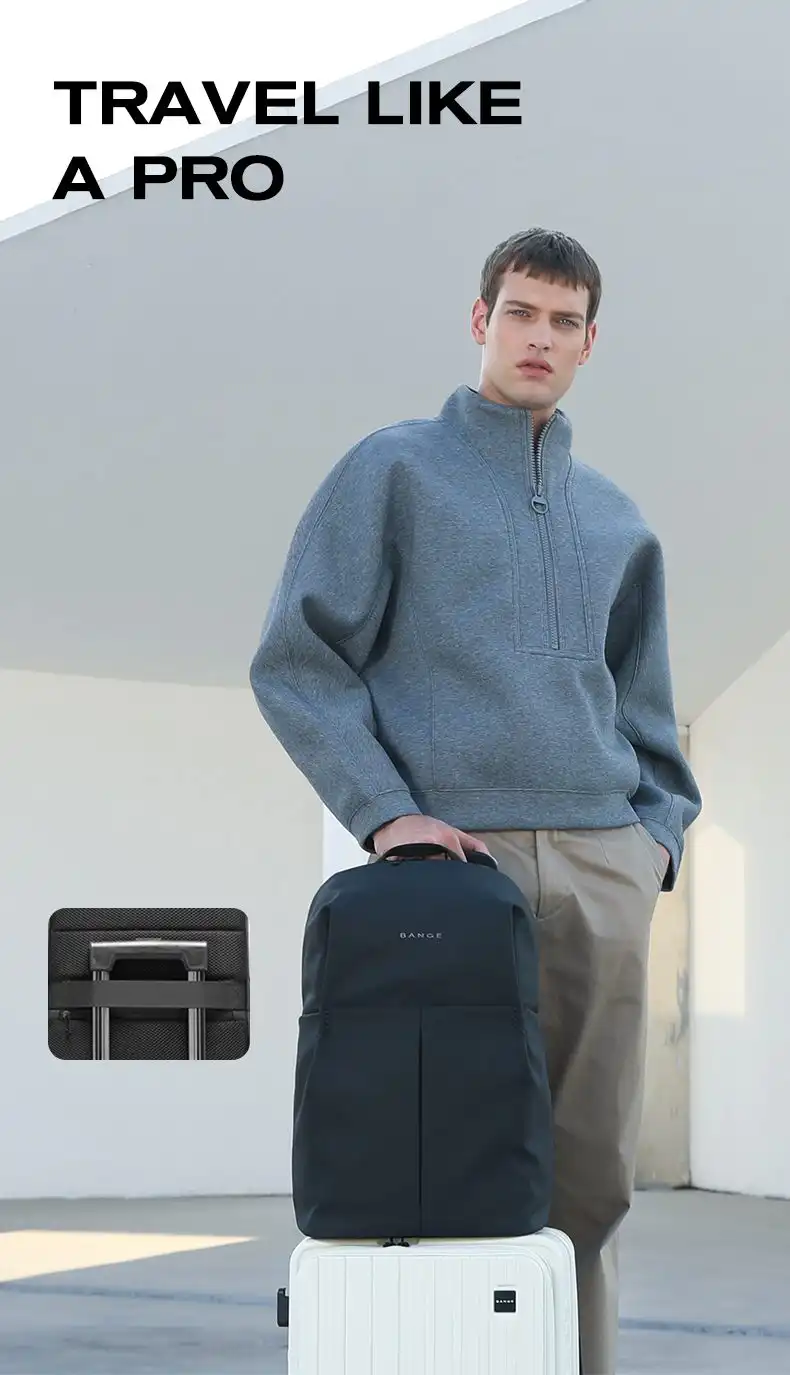 Σακίδιο Πλάτης Laptop 25L 15,6” Bange 3078 μαύρο