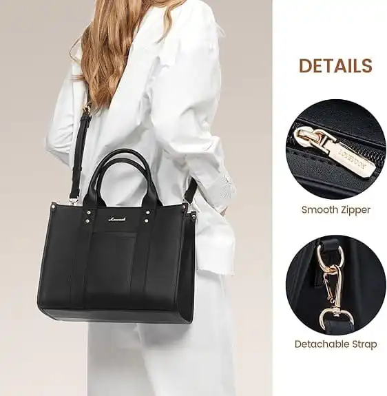 Γυναικεία τσάντα ώμου φορητού υπολογιστή Lovevook 13'' WB3084 black