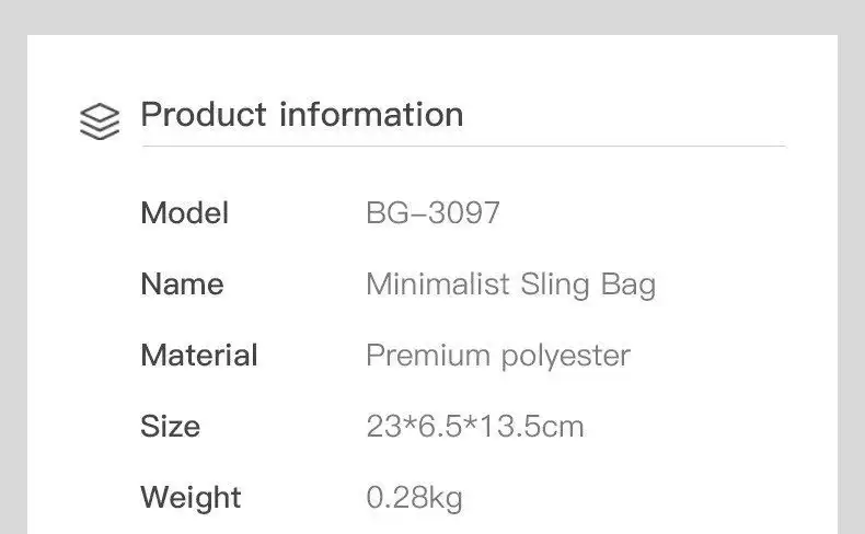 Τσαντάκι ώμου Bange 3097 μαύρο