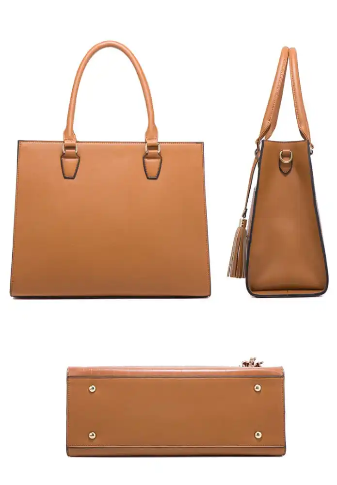 Γυναικείο σετ τσάντας χιαστί/ώμου/πορτοφόλι Cardinal 317 coffee