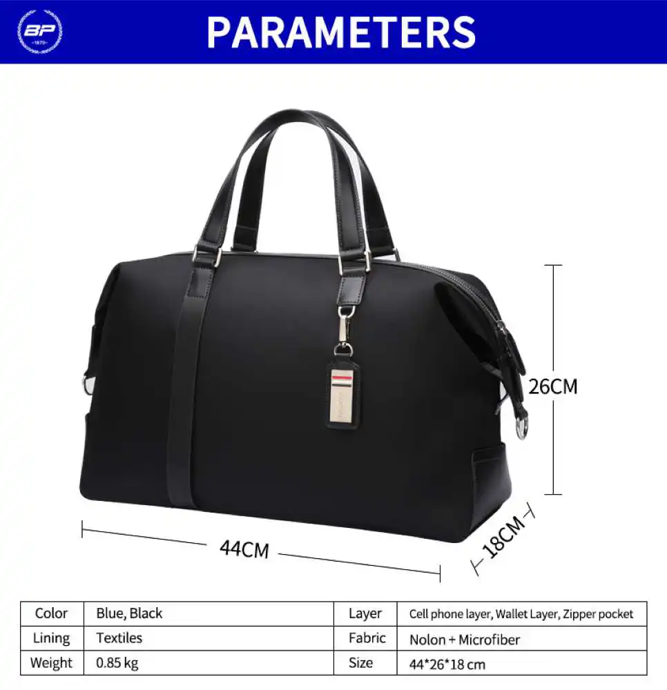 Σάκος Ταξιδίου Bopai 26 L 32-01731 μαύρο