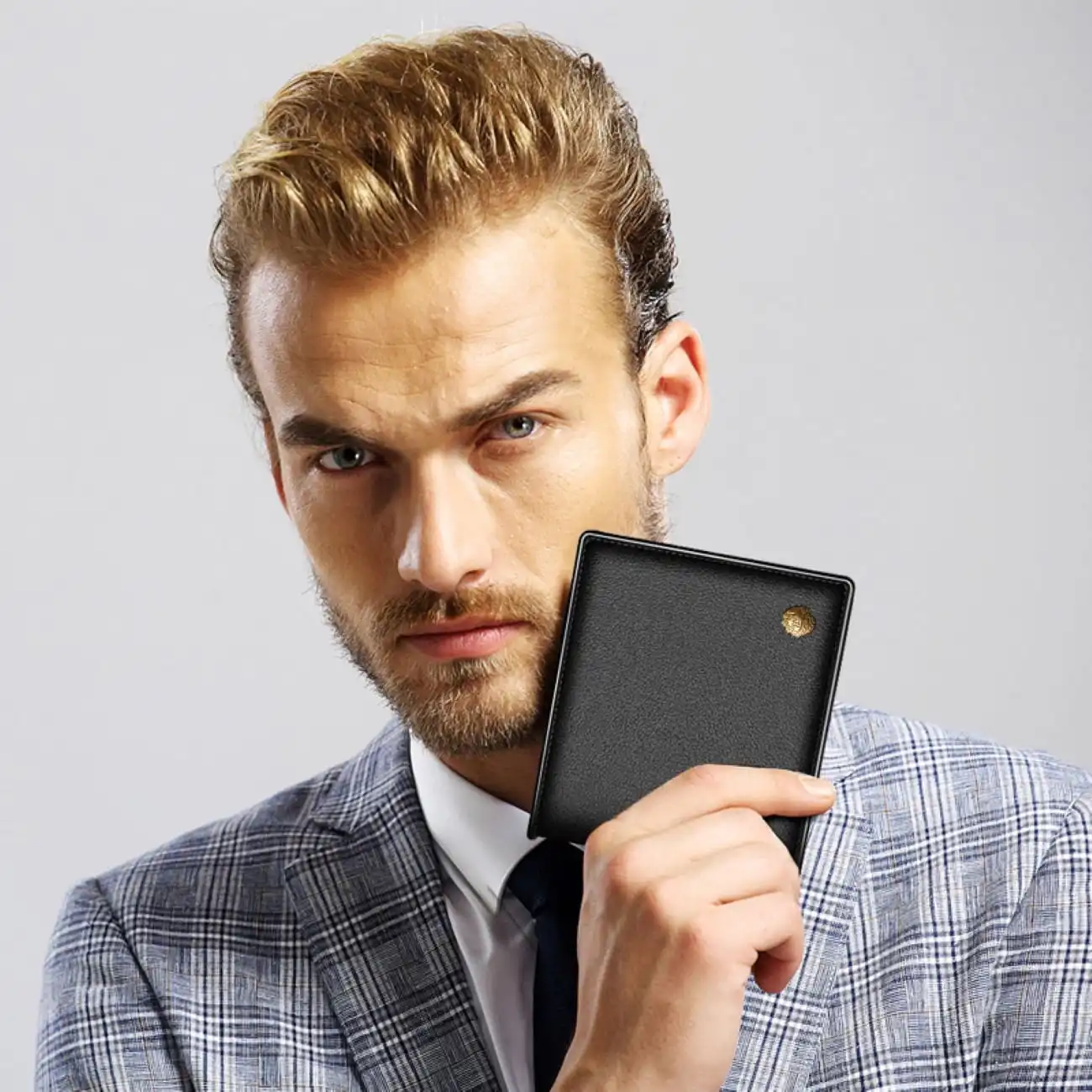 Δερμάτινο Ανδρικό πορτοφόλι Laorentou 328J007L μαύρο Δερμάτινο Ανδρικό πορτοφόλι Laorentou 328J007L μαύρο