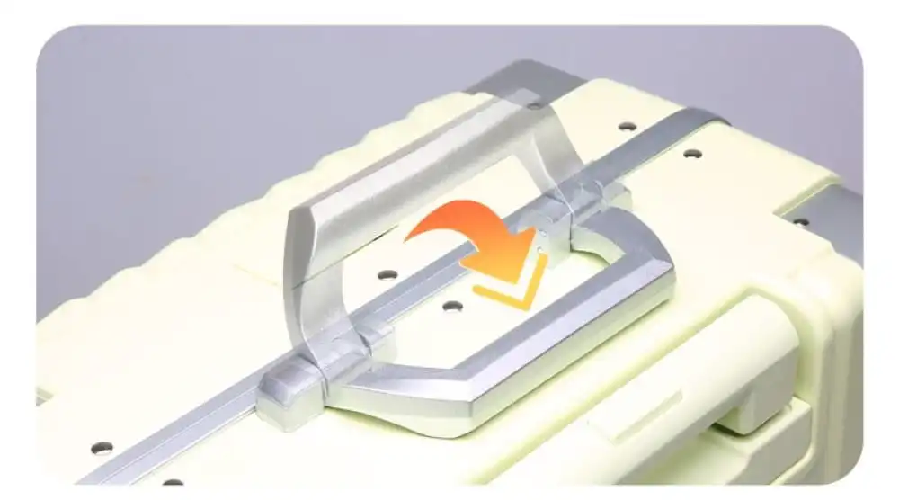 Βαλίτσα Μεγάλη Αλουμινίου Σκληρή Bopai 33-859261/70 μαύρο