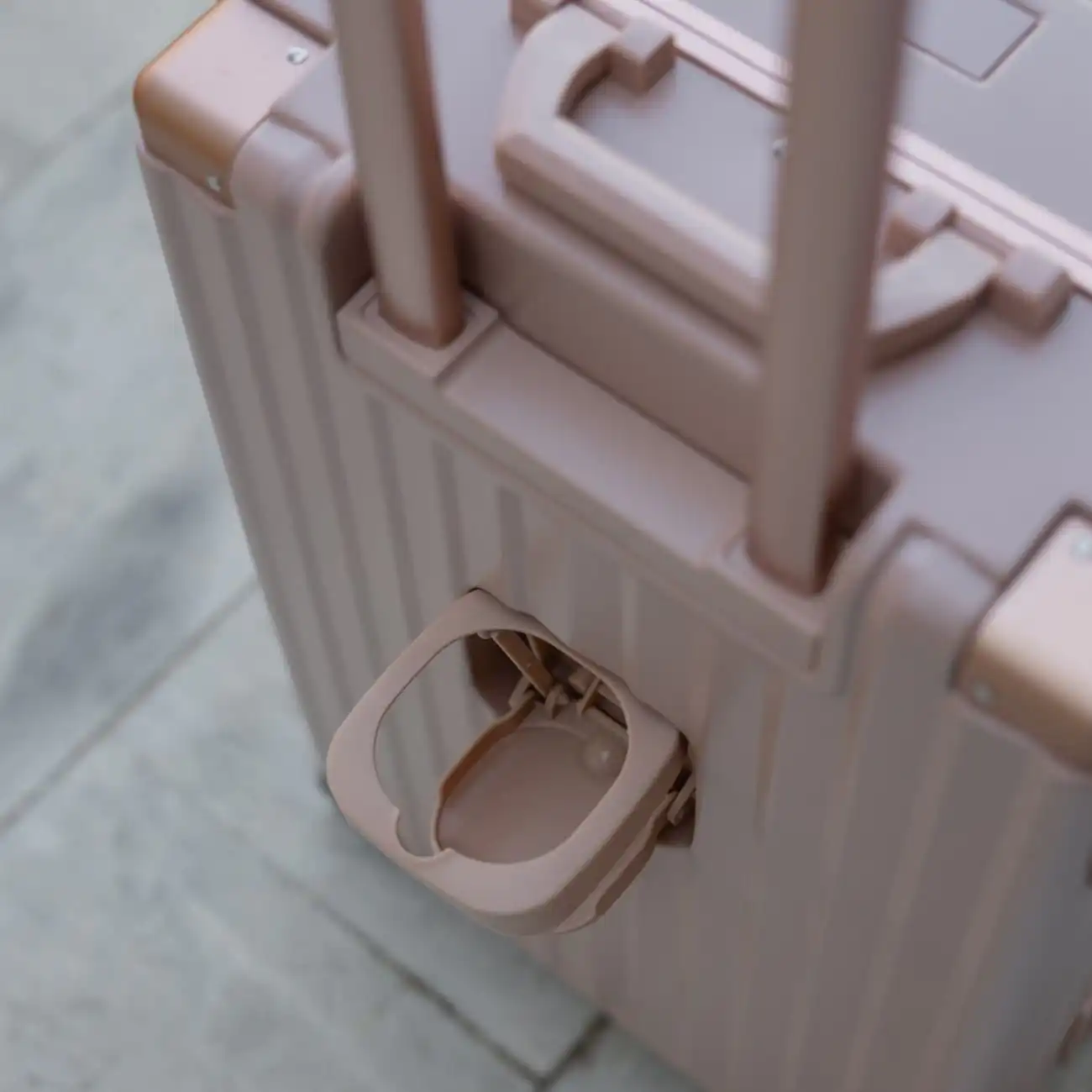 Βαλίτσα χειραποσκευή καμπίνας Bopai 33-859208 ροζ χρυσό