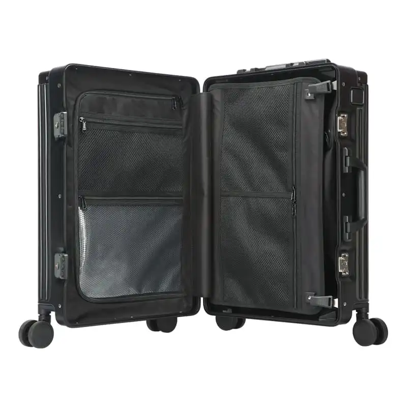 Βαλίτσα Μεγάλη Αλουμινίου Σκληρή Bopai 33-859261/70 μαύρο