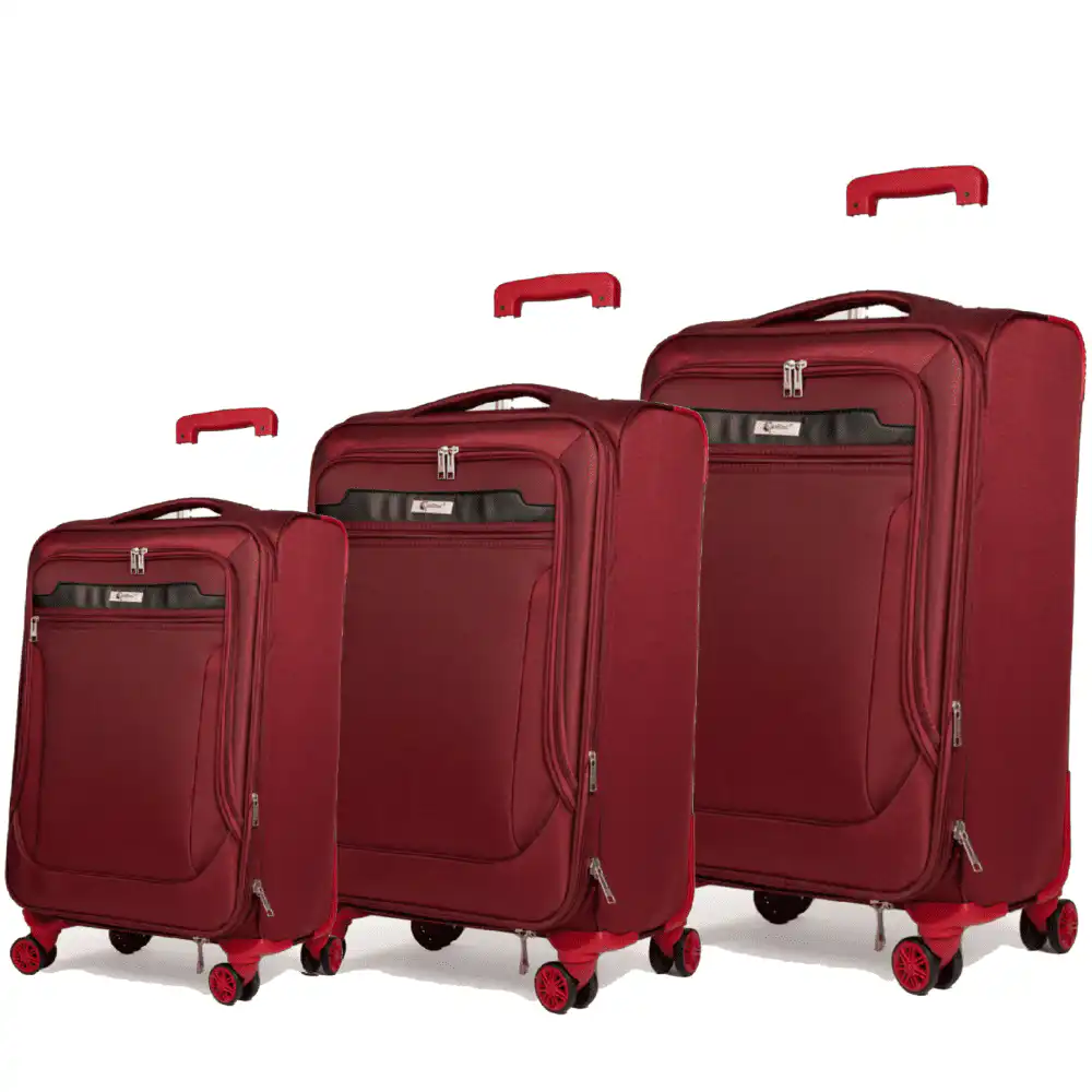 Βαλίτσες trolley (σετ 3 τεμαχίων) Cardinal 3300 μπορντό Βαλίτσες trolley (σετ 3 τεμαχίων) Cardinal 3300 μπορντό