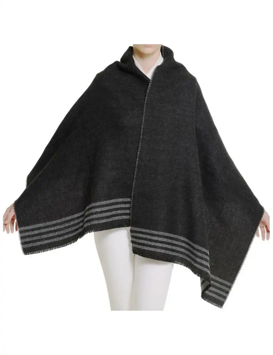 Biston κασκόλ διπλής όψης 36-501-002 GREY PRINTED Biston κασκόλ διπλής όψης 36-501-002 GREY PRINTED