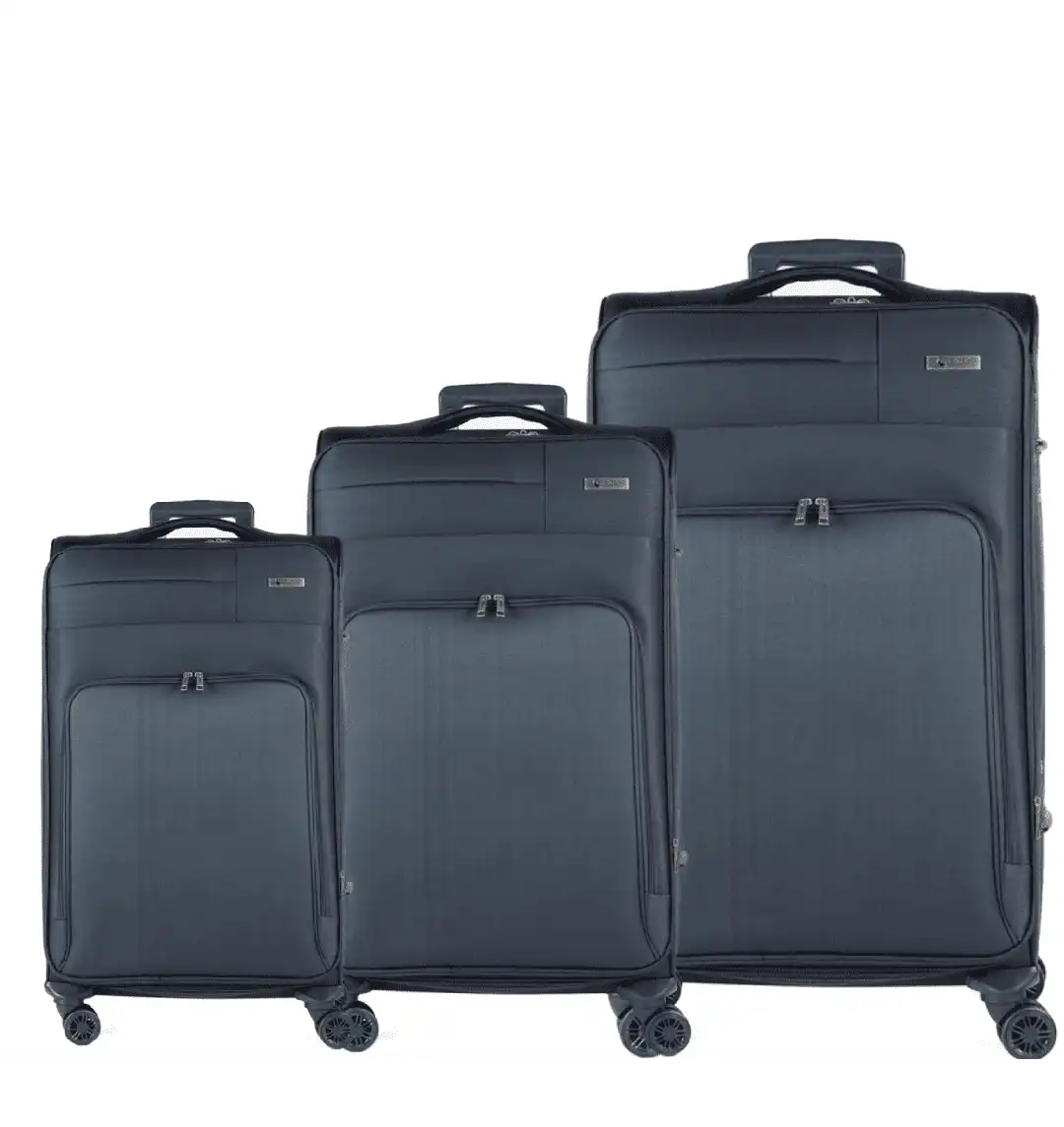 Βαλίτσες trolley (σετ 3 τεμαχίων) Cardinal 3700 σκούρο μπλέ
