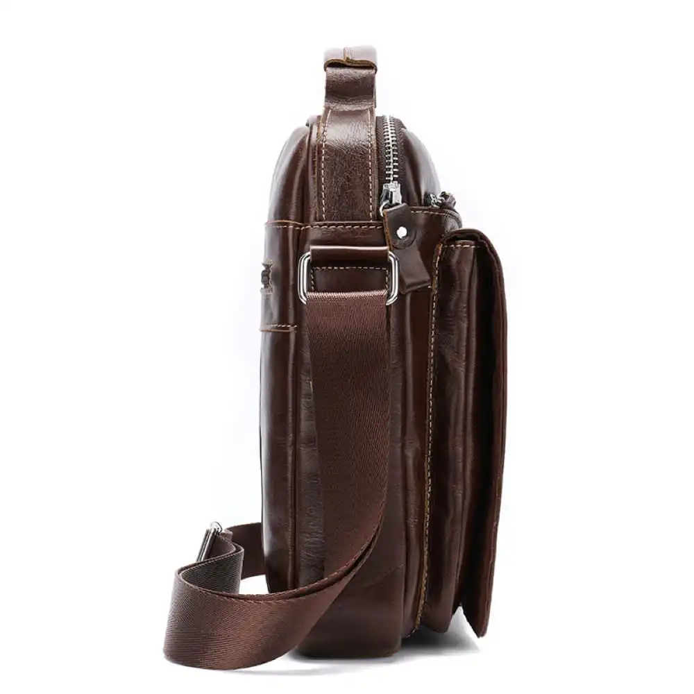 Δερμάτινο τσαντάκι ώμου Cardinal 379 coffee