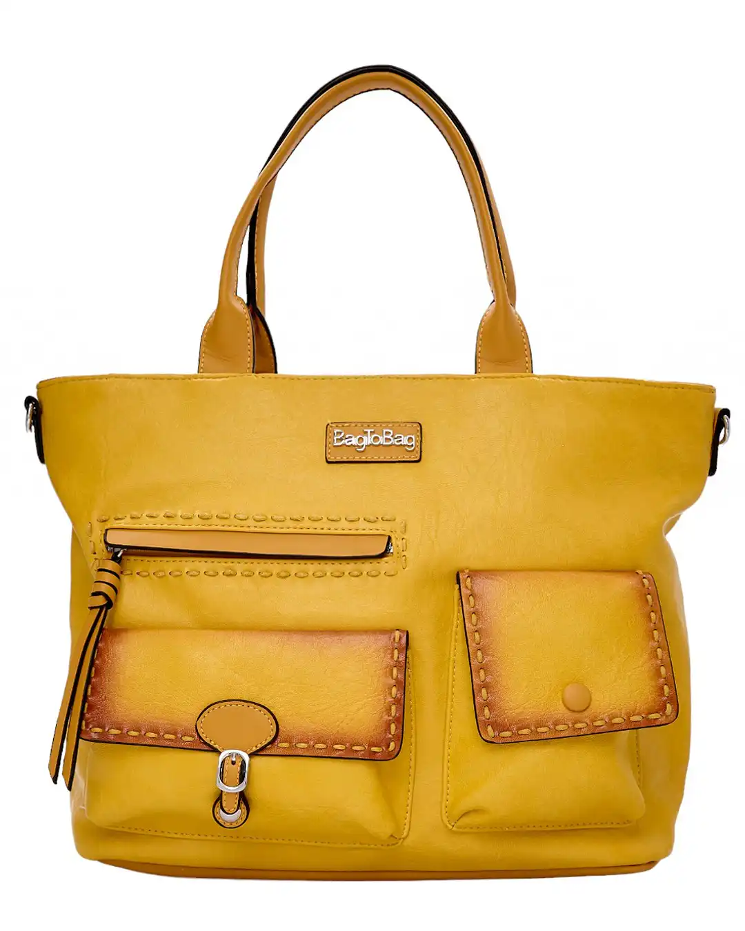 Τσάντα ώμου BY-31398 – Κίτρινο