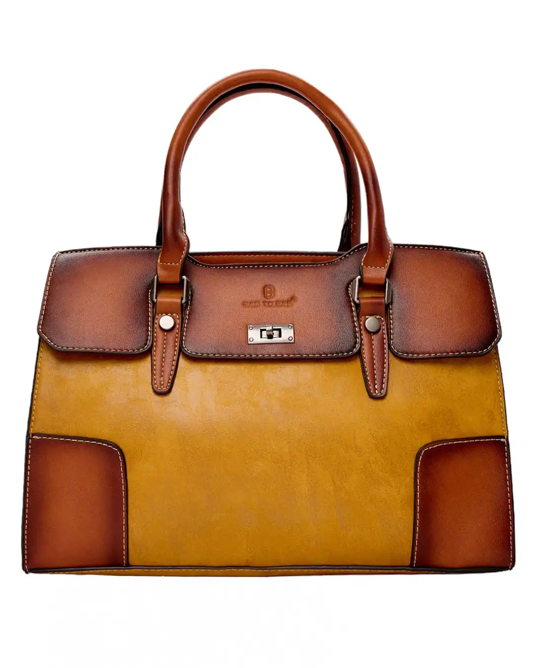 Τσάντα χειρός HM-99608 – Κίτρινο