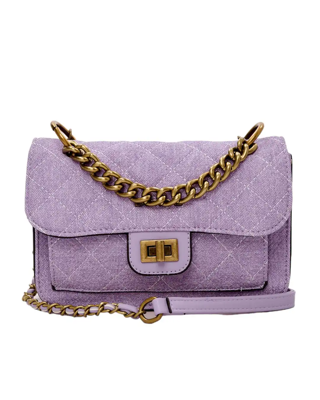 Τσάντα χιαστί LX-8805 – Μώβ