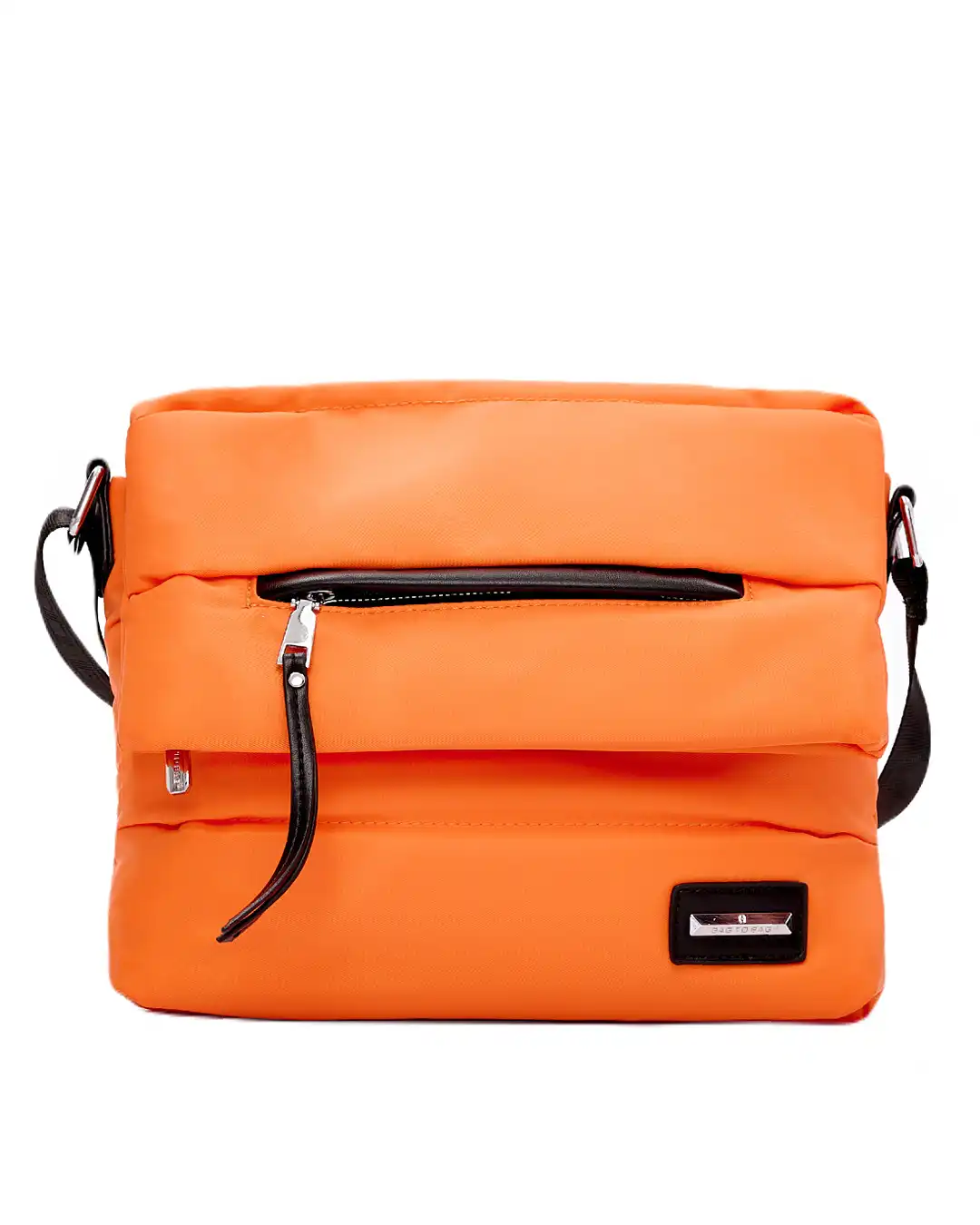 Τσάντα χιαστι με αδιάβροχο ύφασμα-KX2235 – Πορτοκαλί