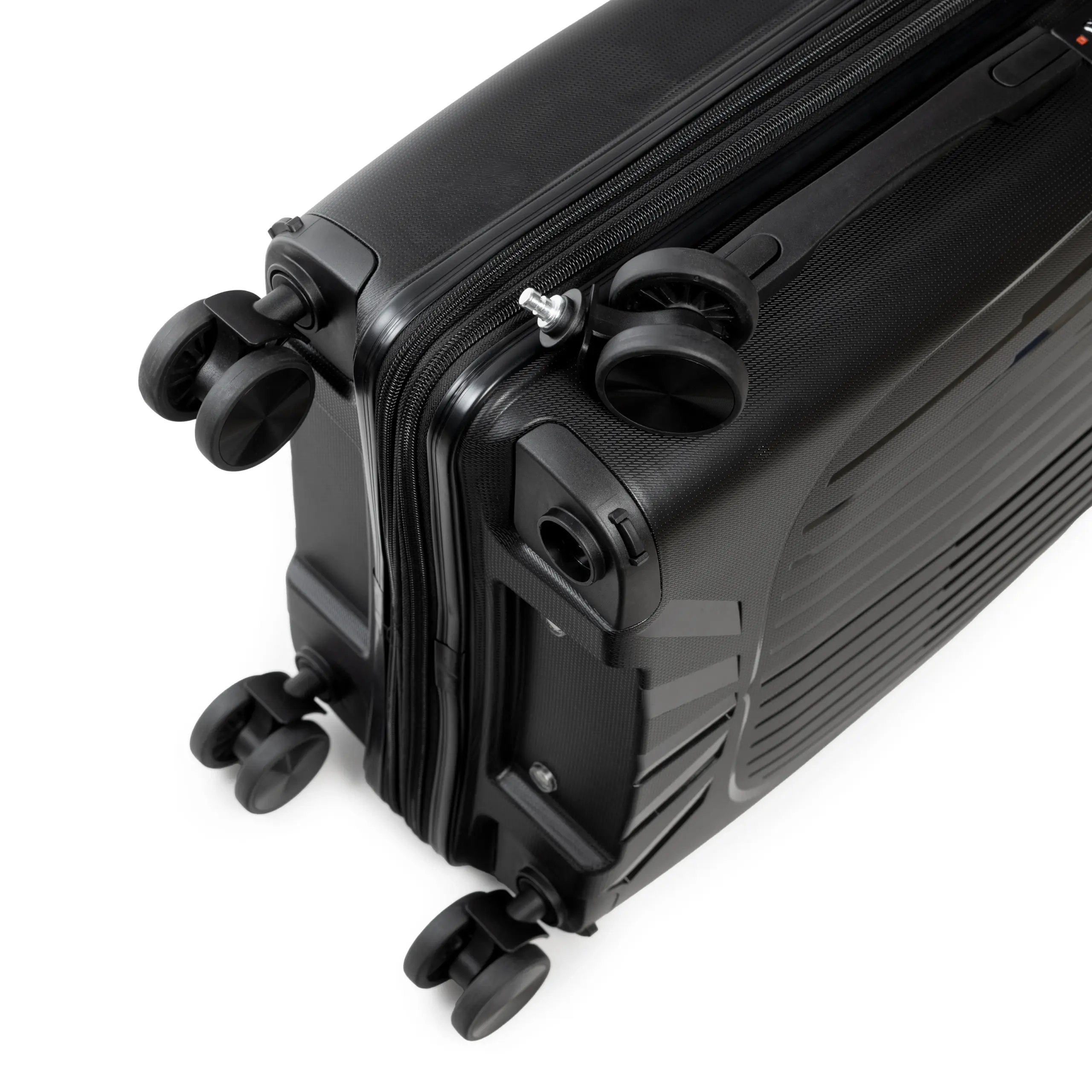 Βαλίτσα καμπίνας με αποσπόμενα ροδάκια Cardinal 4005/55 μαύρο
