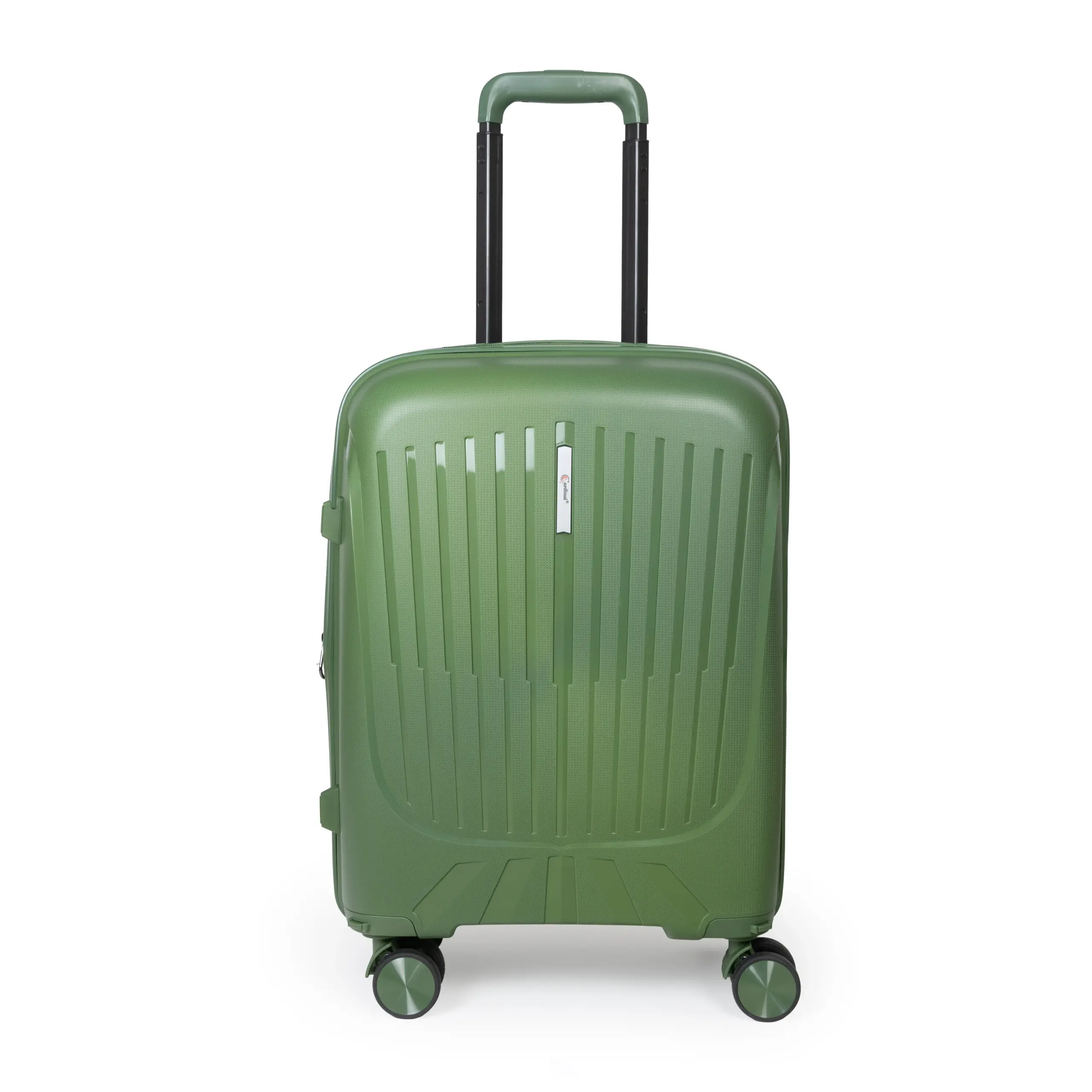 Βαλίτσα καμπίνας με αποσπόμενα ροδάκια Cardinal 4005/55 πράσινο
