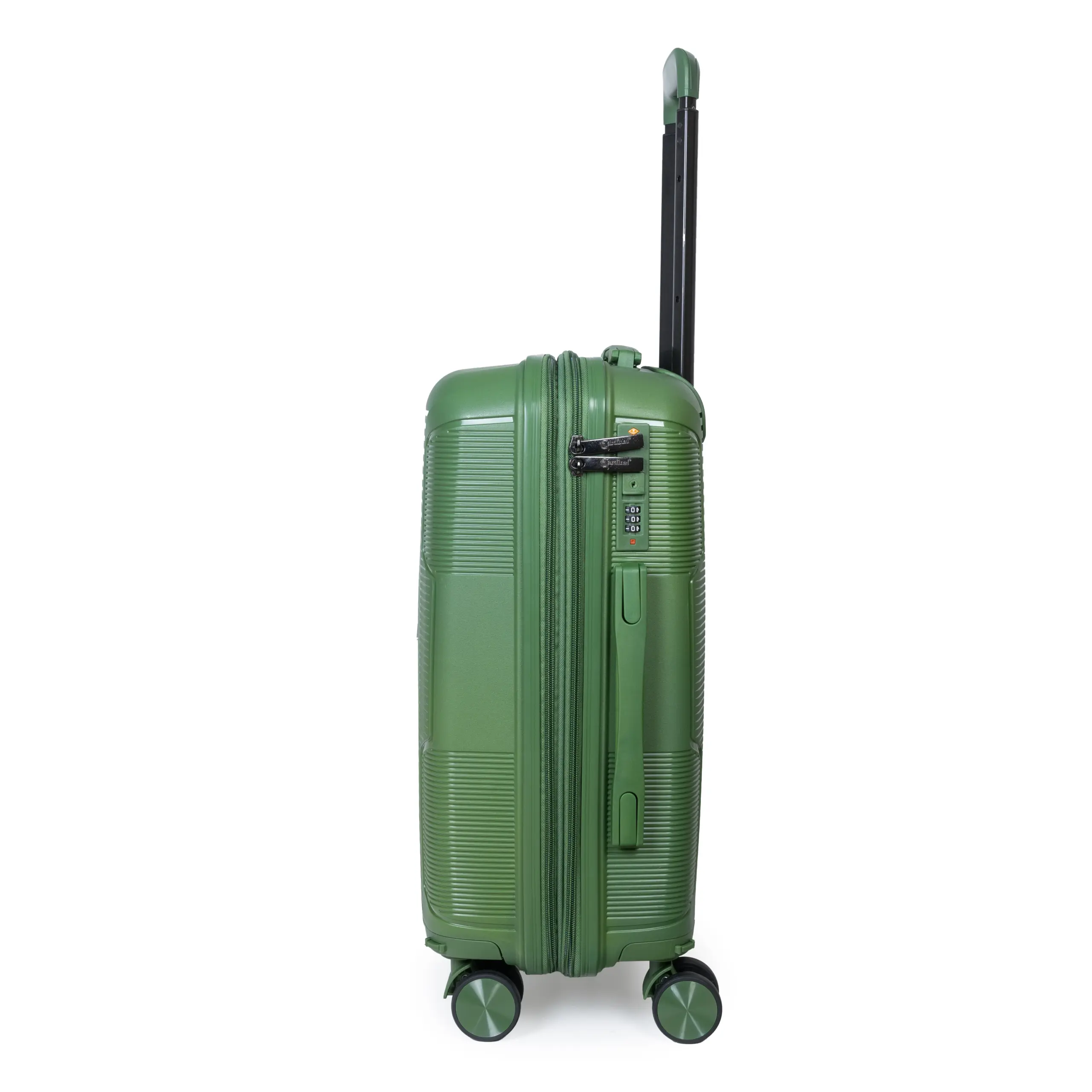 Βαλίτσα καμπίνας με αποσπόμενα ροδάκια Cardinal 4006/55 πράσινο