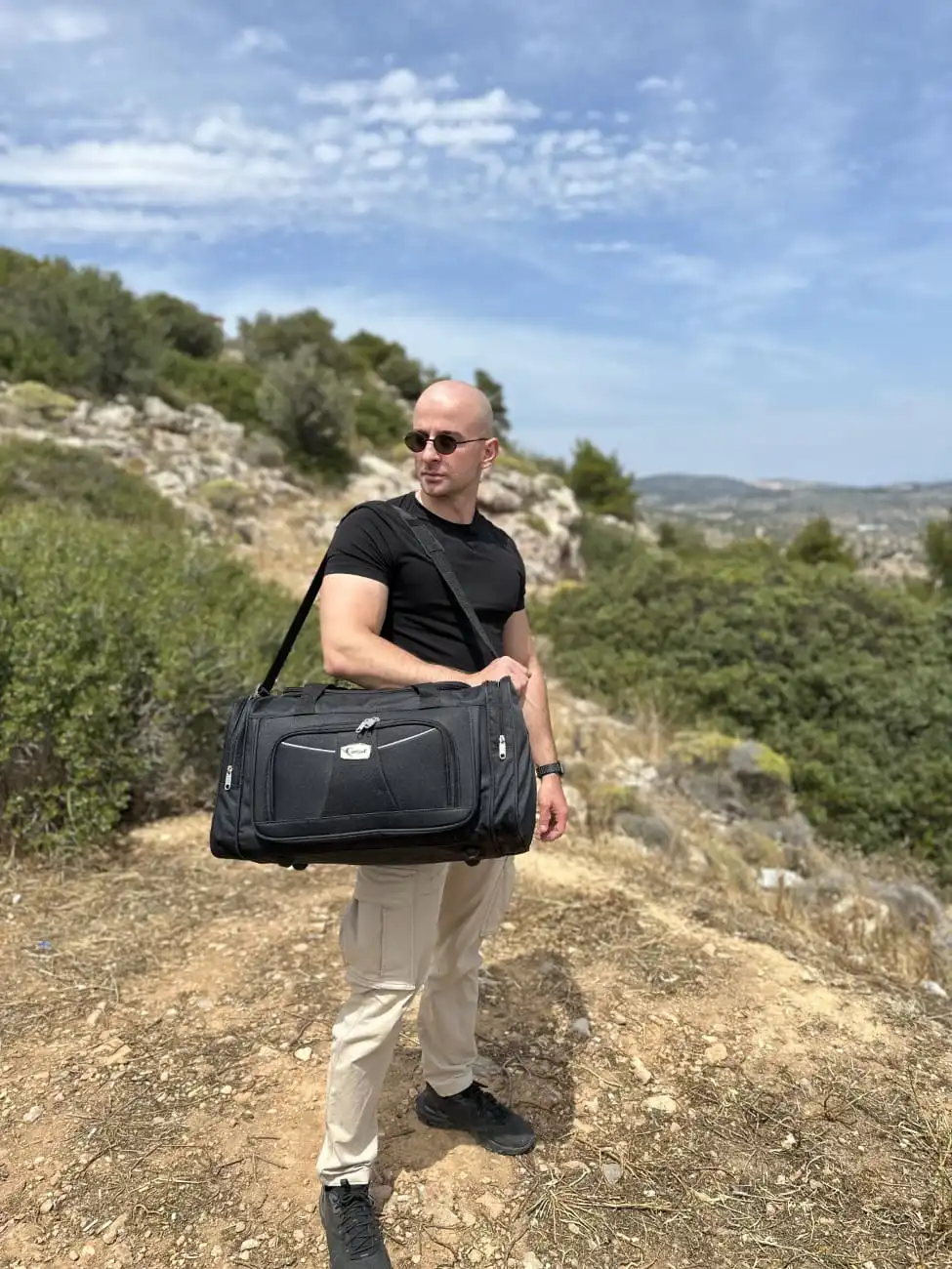 Σακ βουαγιάζ Cardinal 65cm 1300/403 μαύρο