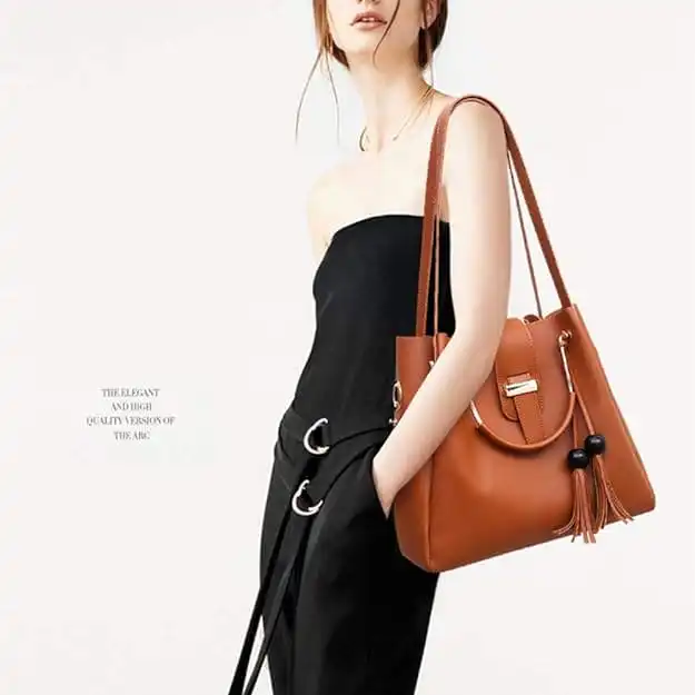 Γυναικείο σετ τσάντας χιαστί/ώμου Cardinal 420 brown