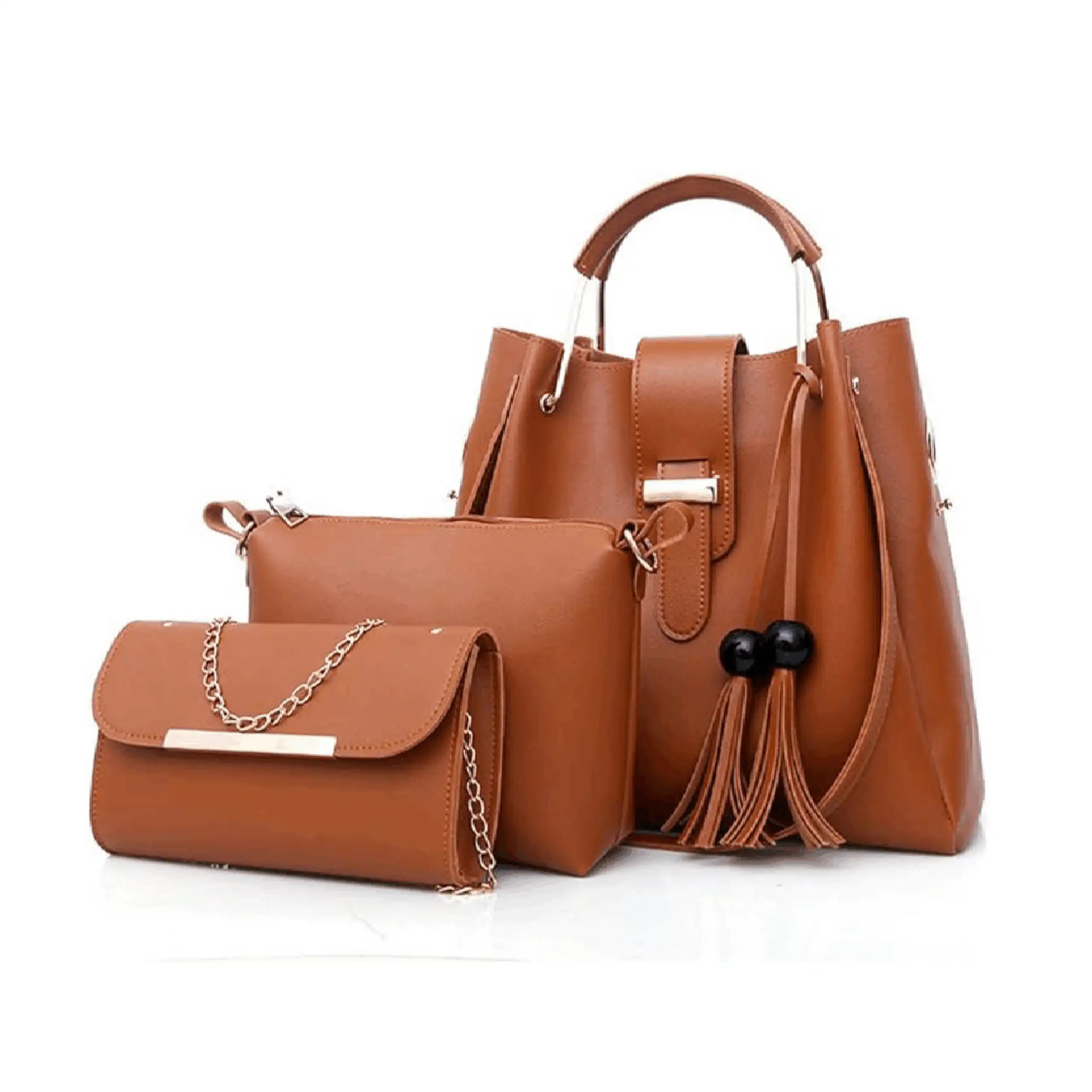 Γυναικείο σετ τσάντας χιαστί/ώμου Cardinal 420 brown