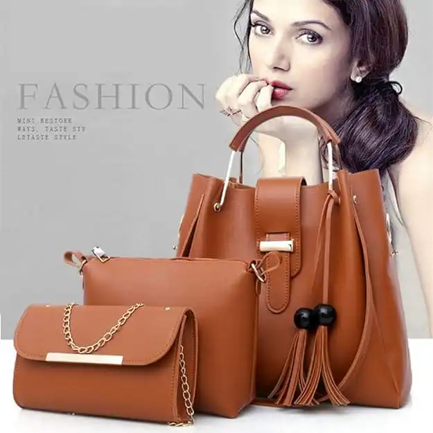 Γυναικείο σετ τσάντας χιαστί/ώμου Cardinal 420 brown