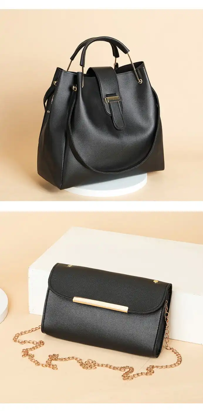 Γυναικείο σετ τσάντας χιαστί/ώμου Cardinal 420 black