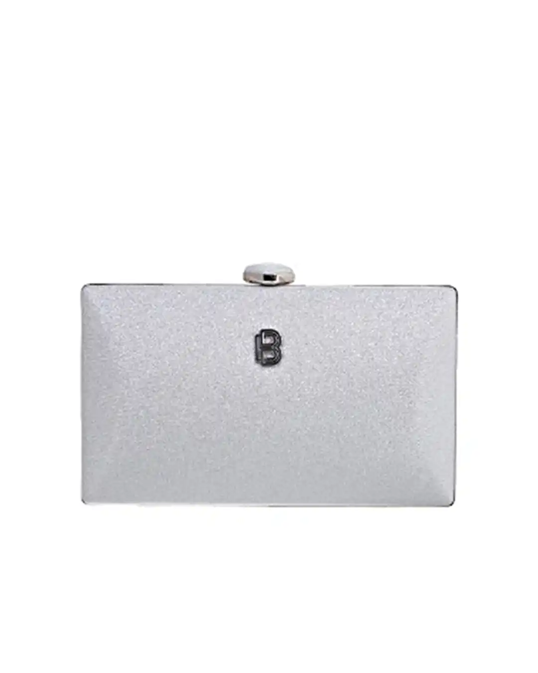Τσάντα φάκελος clutch JH-2235 – Ασημί