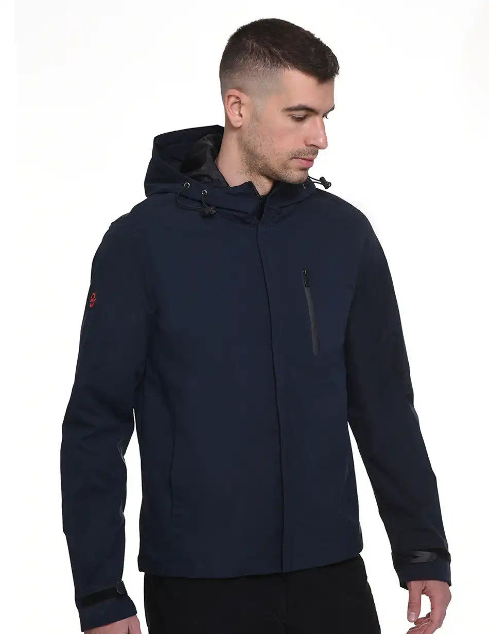 Biston fashion ανδρικό κοντό πανωφόρι 45-201-001 NAVY