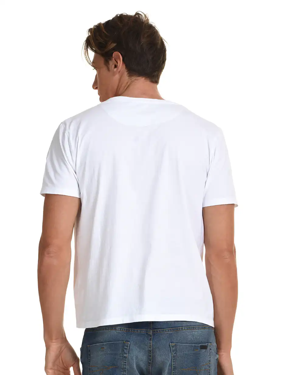 Splendid fashion ανδρικό t-shirt 45-206-021 WHITE