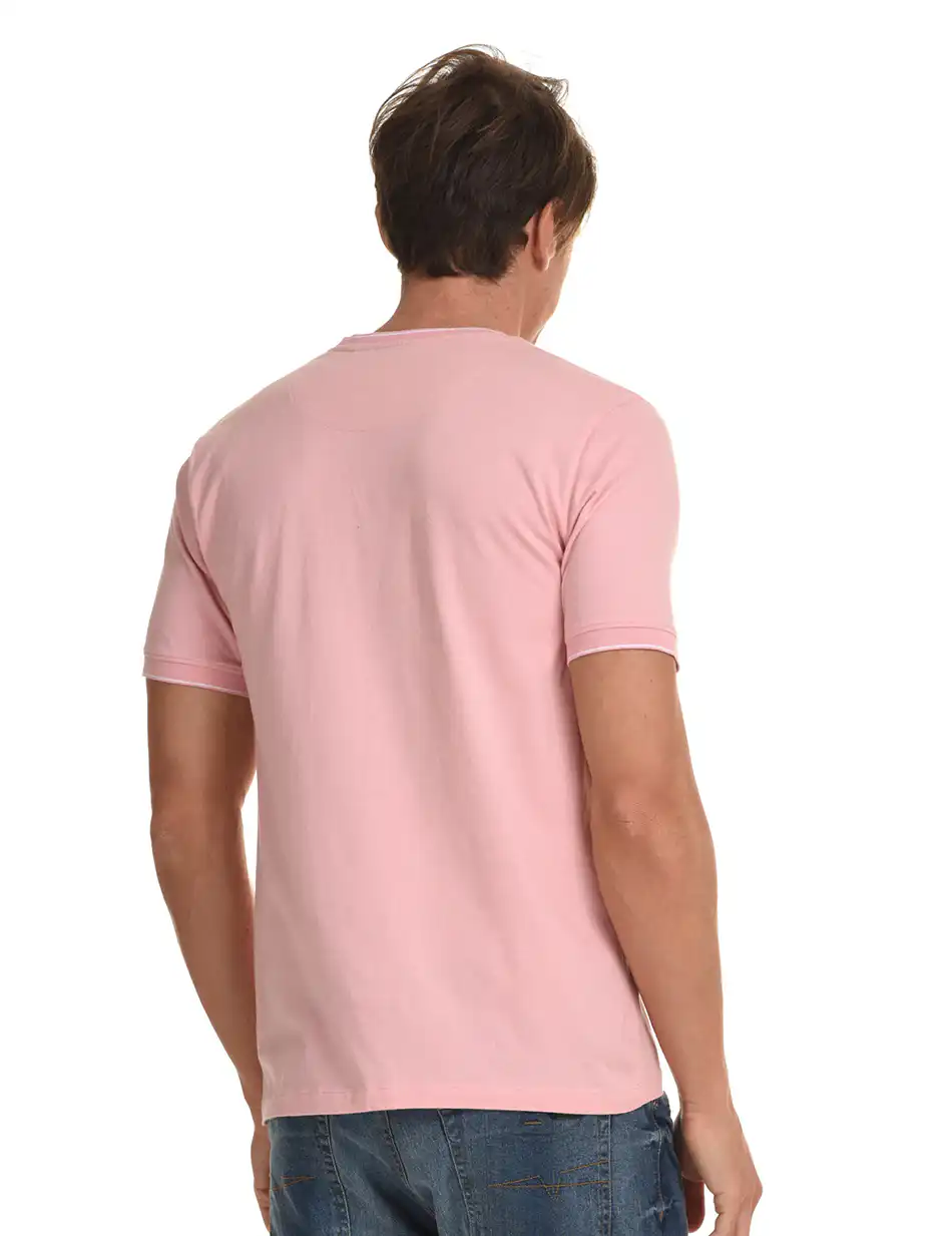 Splendid fashion ανδρικό t-shirt 45-206-029 PINK