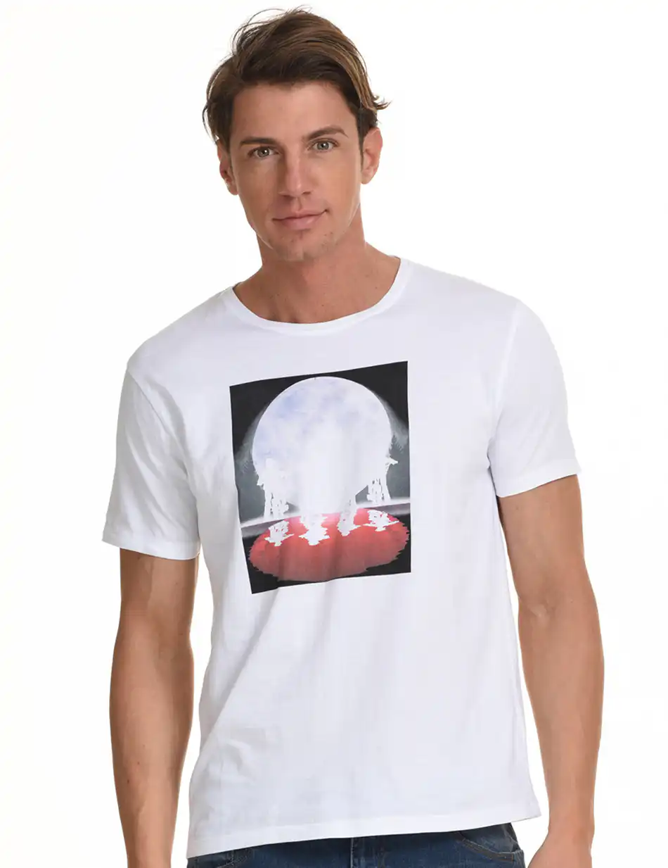 Splendid fashion ανδρικό t-shirt 45-206-038 WHITE