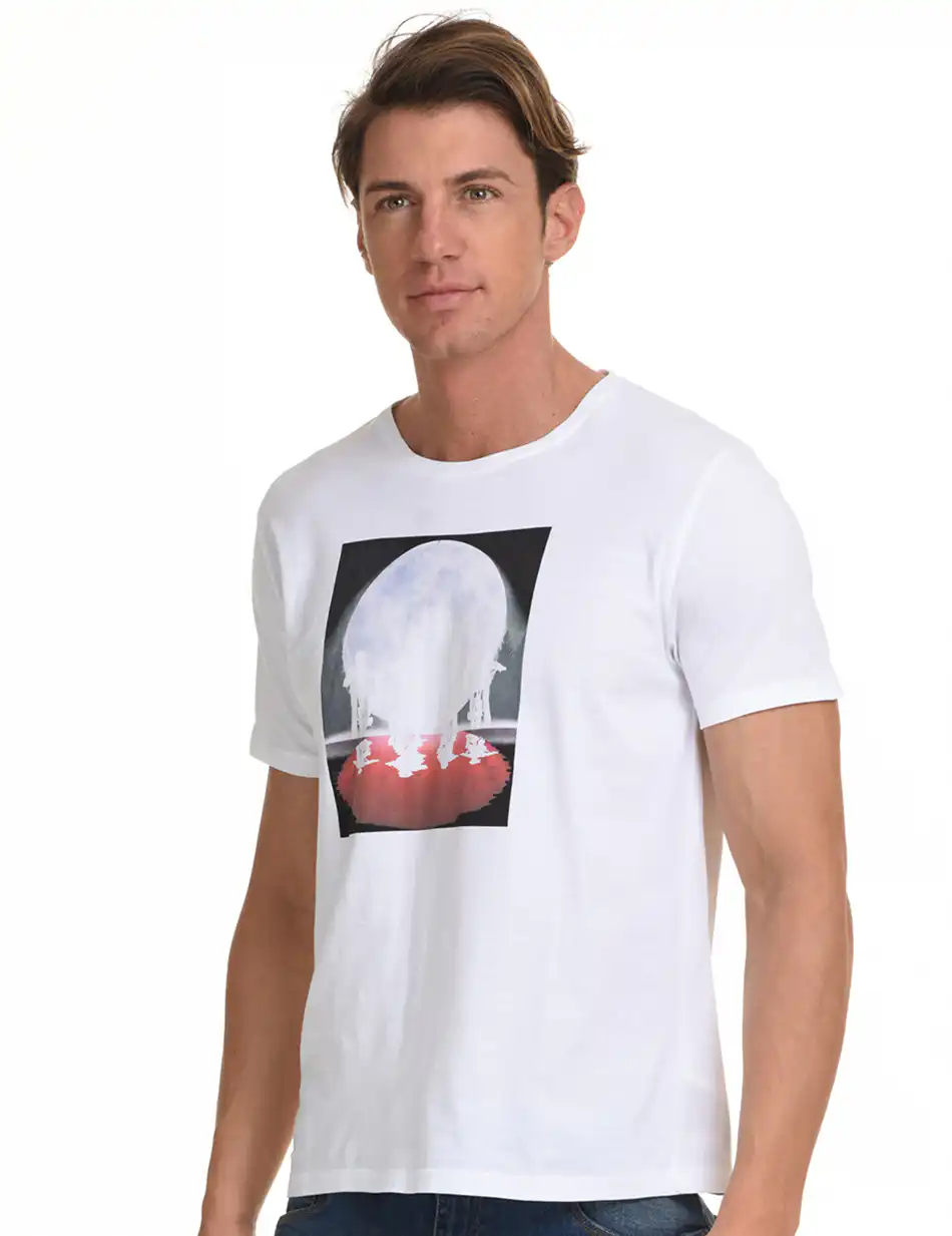 Splendid fashion ανδρικό t-shirt 45-206-038 WHITE