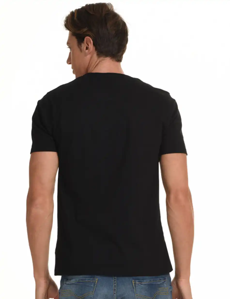 Biston fashion ανδρικό t-shirt 45-206-059 BLACK