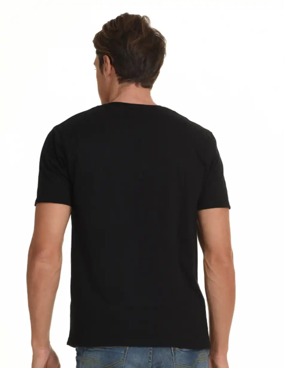 Biston fashion ανδρικό t-shirt 45-206-066 BLACK
