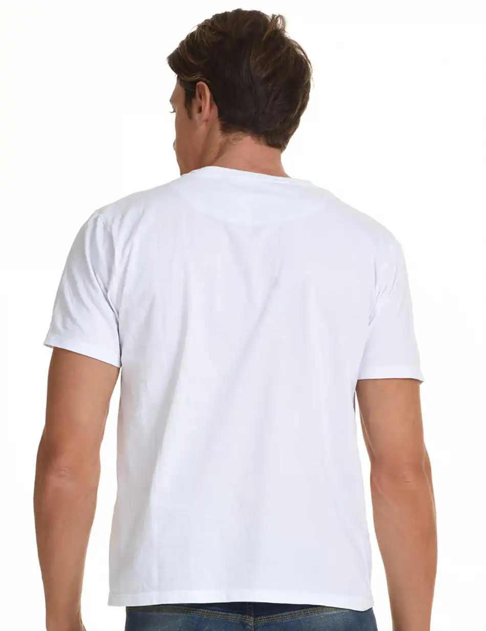 Biston fashion ανδρικό t-shirt 45-206-066 WHITE