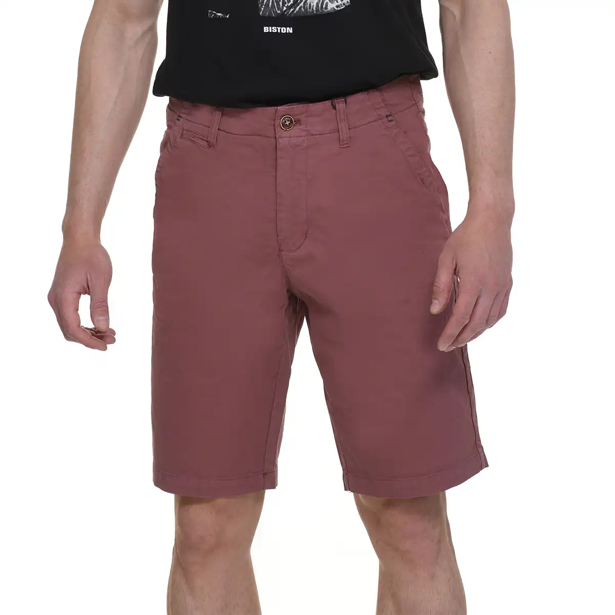 Splendid fashion ανδρική βερμούδα chinos 45-221-013 RUSTY RED