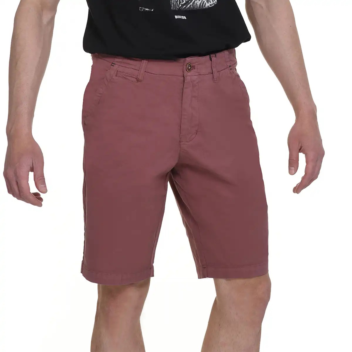 Splendid fashion ανδρική βερμούδα chinos 45-221-013 RUSTY RED