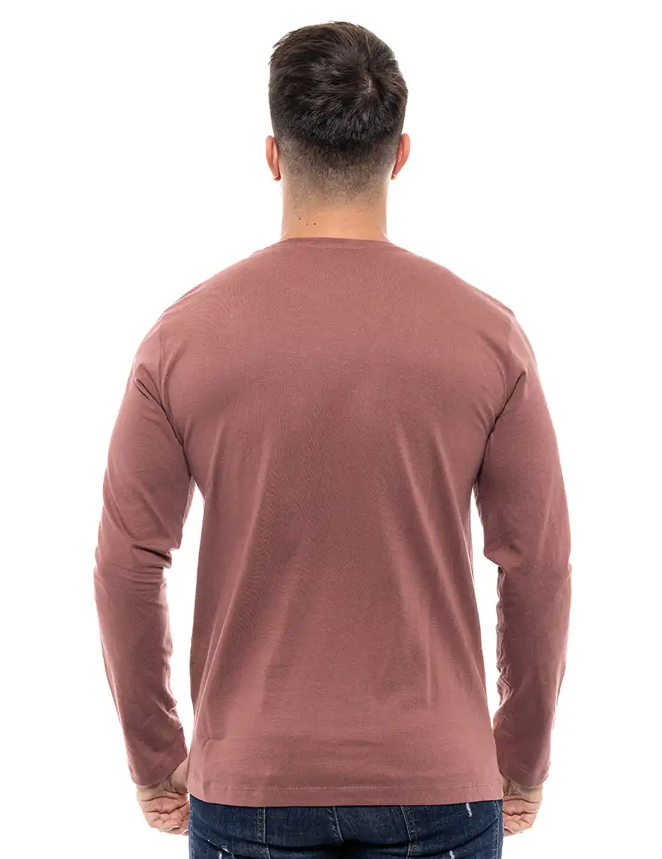 Splendid fashion ανδρική μπλούζα 46-206-020 RUSTY RED