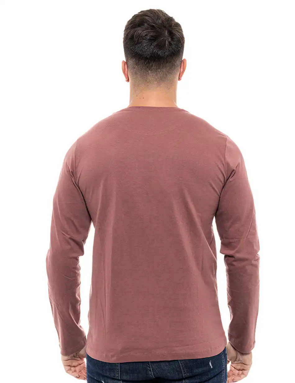 Splendid fashion ανδρική μπλούζα 46-206-025 RUSTY RED