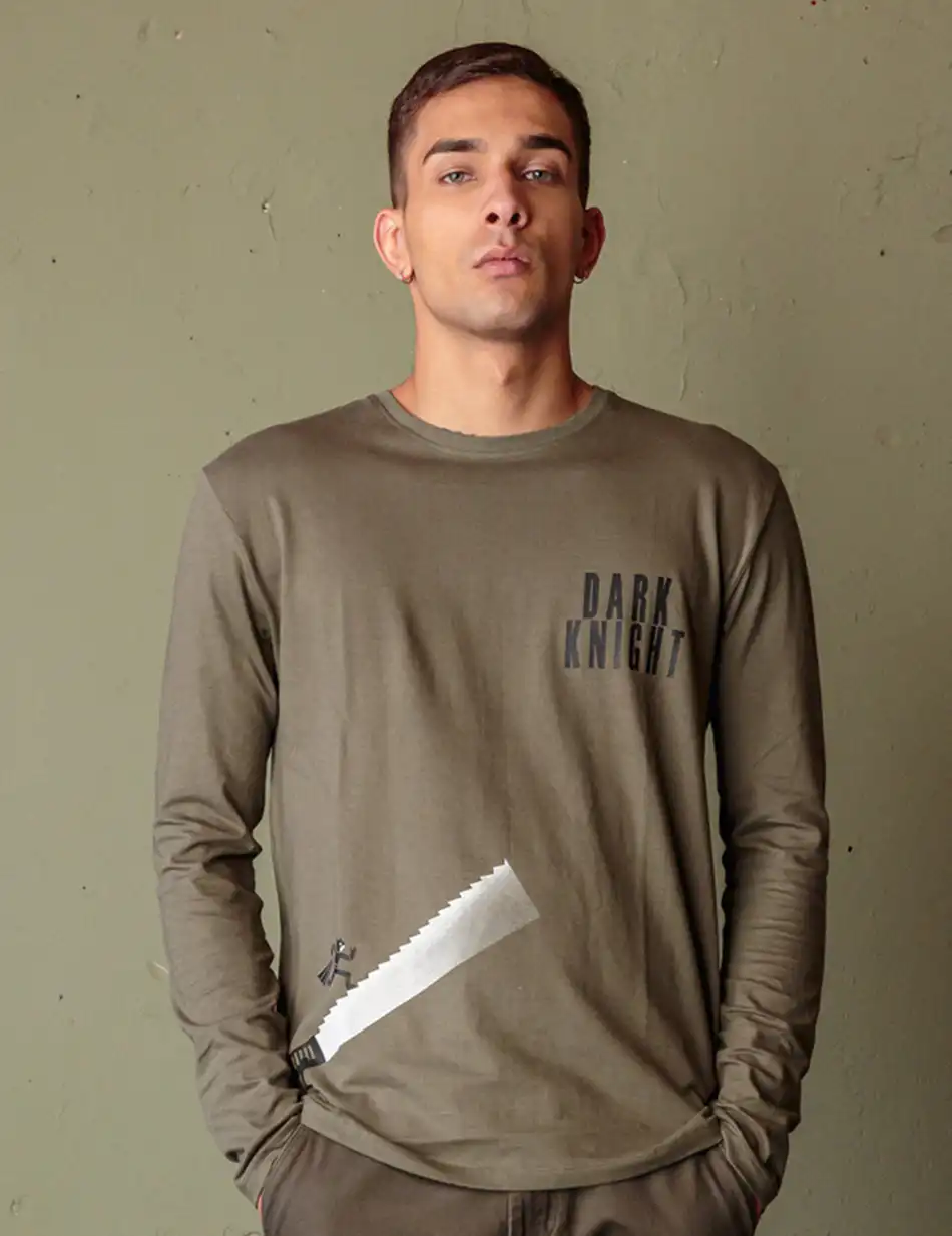 Splendid fashion ανδρική μπλούζα 46-206-025 GREEN