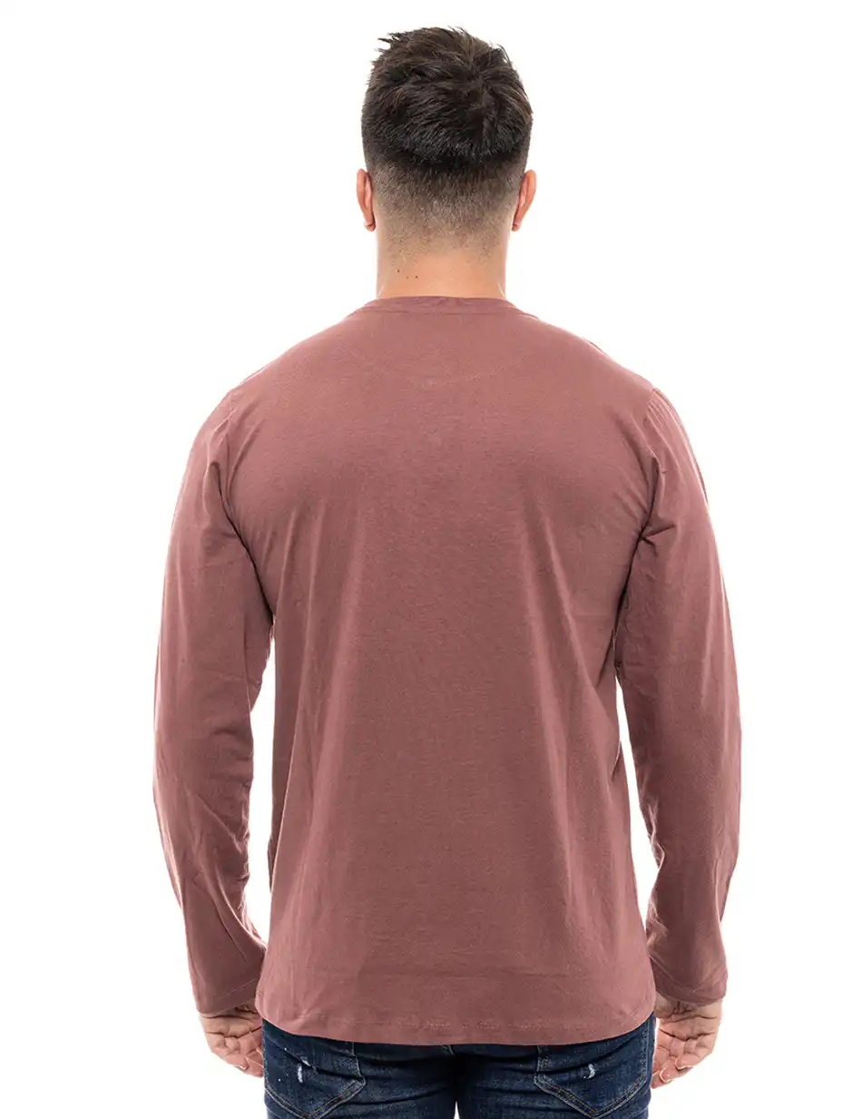 Biston fashion ανδρική μπλούζα 46-206-030 RUSTY RED