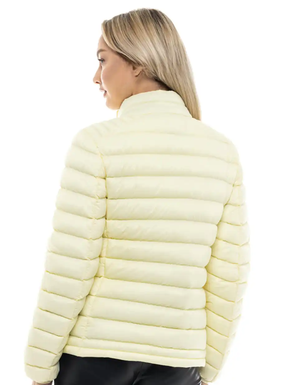 Splendid fashion γυναικείο ultra light πανωφόρι 47-101-002 YELLOW