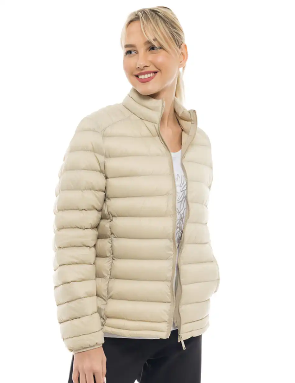 Splendid fashion γυναικείο ultra light πανωφόρι 47-101-002 LT BEIGE