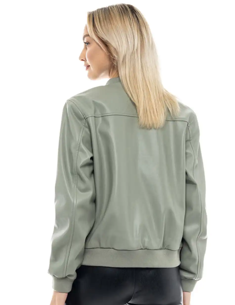 Biston fashion γυναικείο bomber 47-101-003 MINT